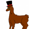 Sophisticated Llama (Request for Lord Llama).png