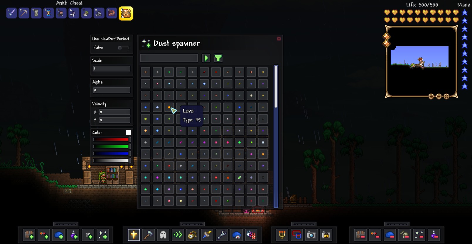 1.4 All unobtainable items map! - Mods for Terraria