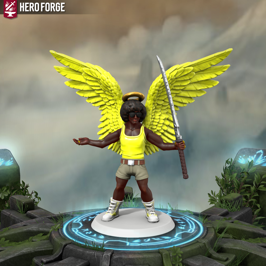 Afro angel screenshot.png