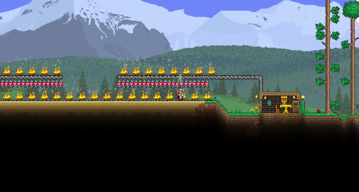 Question about boss arena  Terraria Community Forums