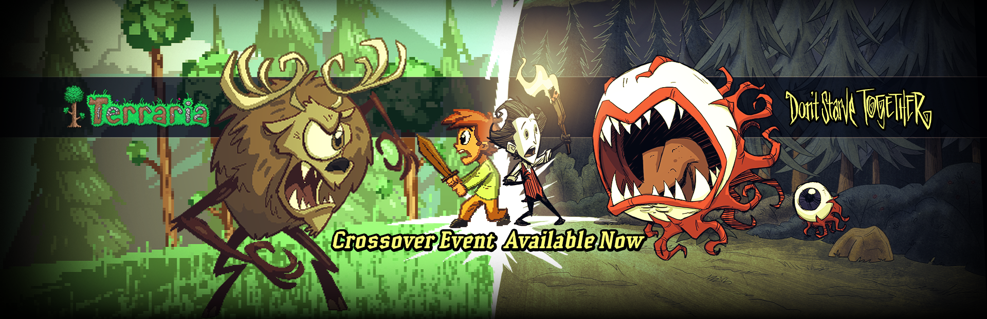 Terraria X Don't Starve Together Crossover Update is now available