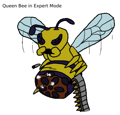 Expert Mode Queen Bee.gif