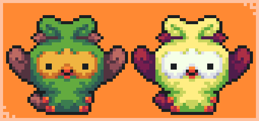 Grookey and Shiny Grookey .png