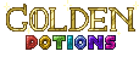 the Golden Potions logo