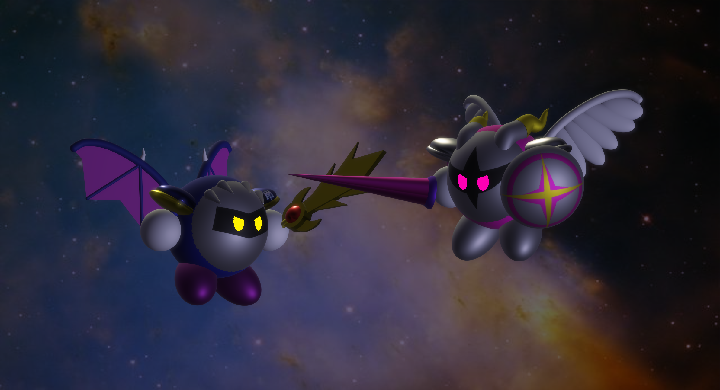 Meta Knight vs Galacta Knight.png