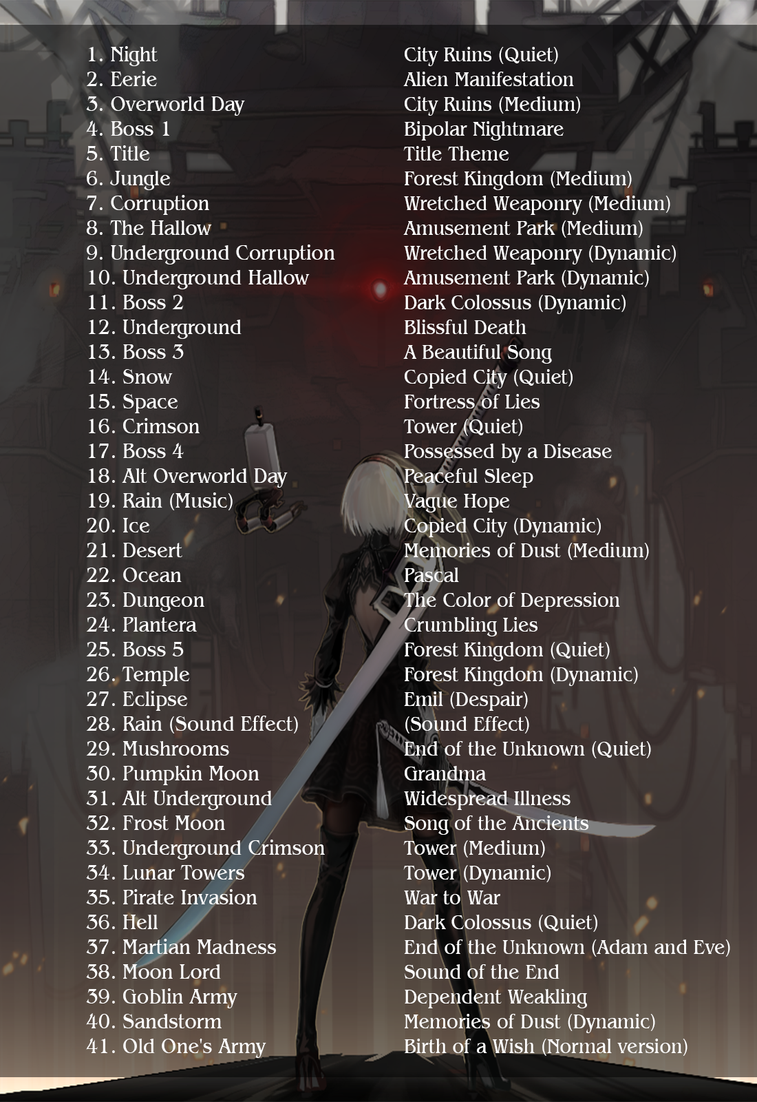 Nier Tracklist.png