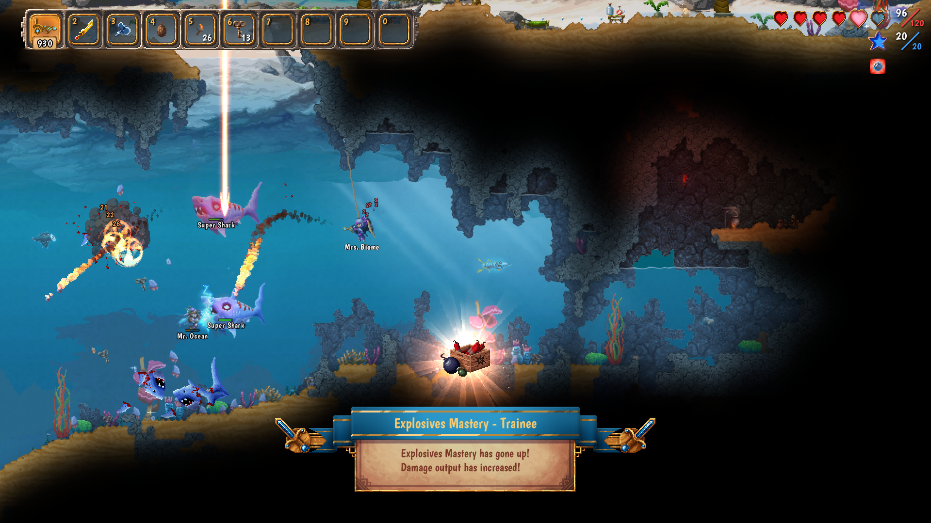 terraria: otherworld - you're gonna need a bigger boat