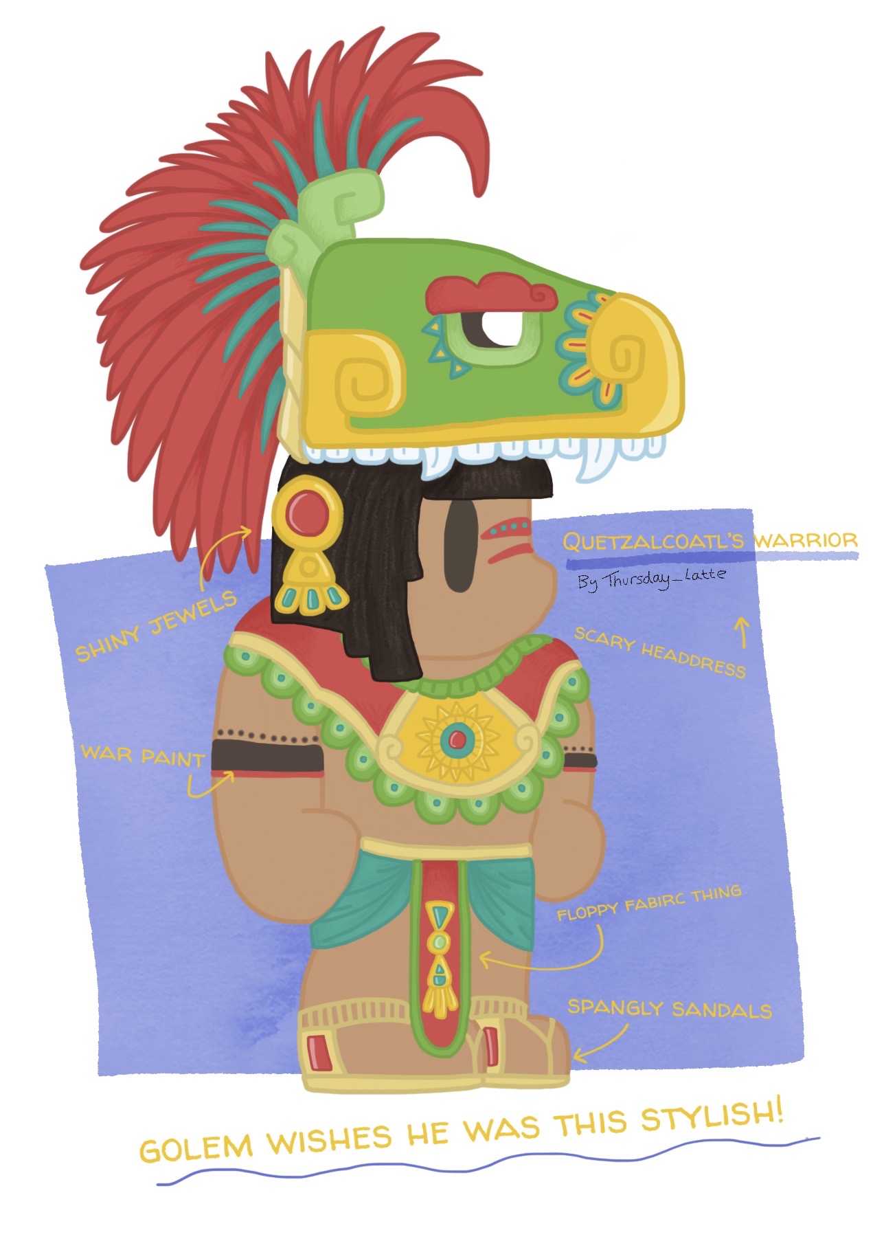 Quetzalcoatl's warrior.JPG
