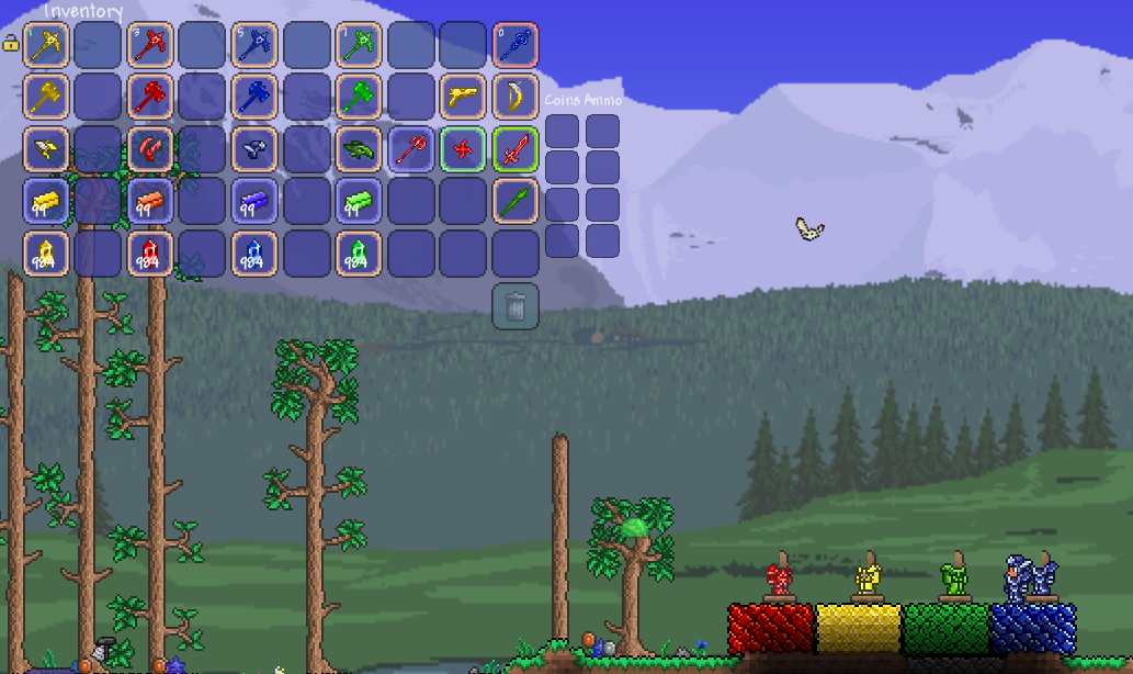Gallery of Gold Ore Terraria.