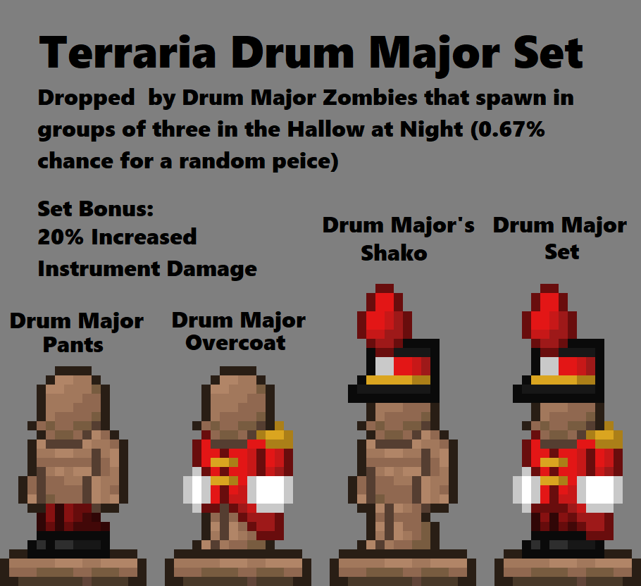 Terraria Drum Major Set.png