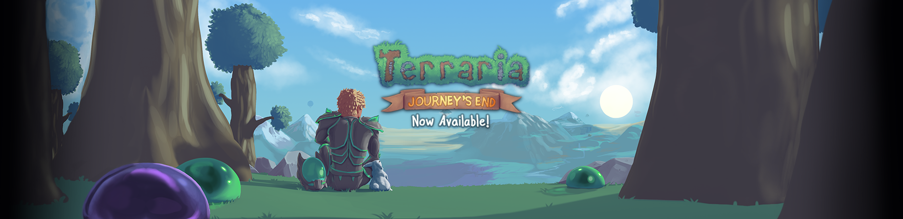 Terraria JE store_takeover Now Available.png