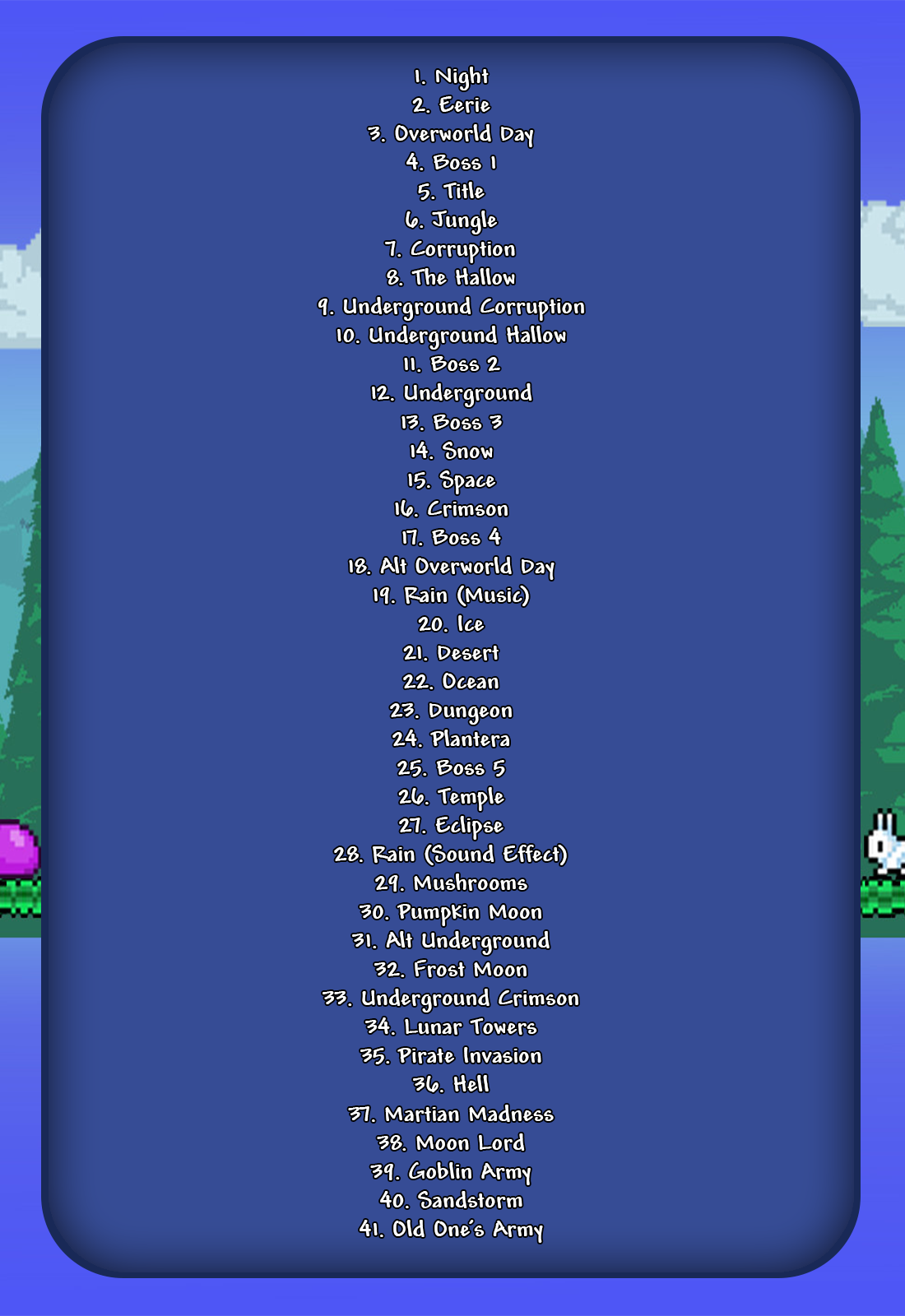 Terraria Tracklist Original.png