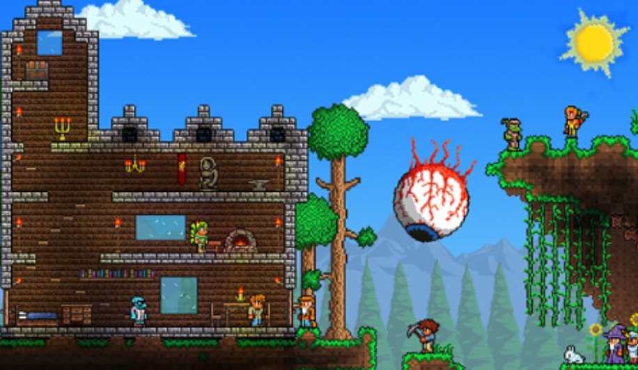 Where is the Terraria cover art world now? 