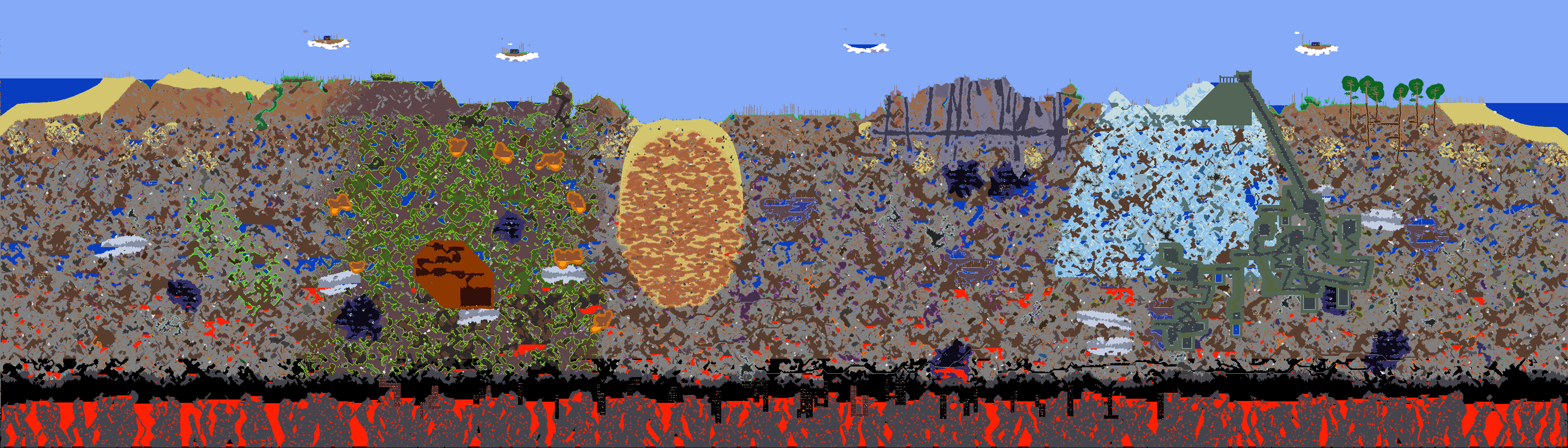 REPORTED** - Server and Game Different Worldgen With Same Seed
