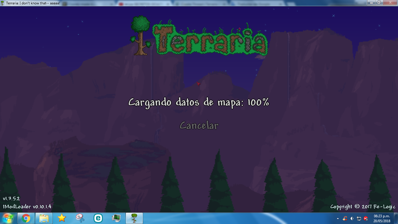Found Server Terraria. Subworld library